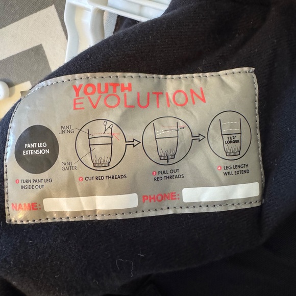 686 Youth Evolution 10K Waterproof Cargo Pocket Snowboard Pants Size S - Picture 4 of 8